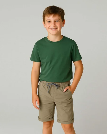 Pantoneclo Boy's Canvas Shorts