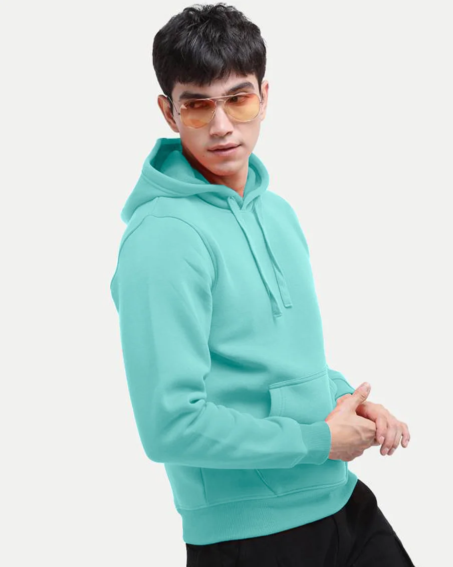 Image 1 of - blueturquoisemenshood1jpg