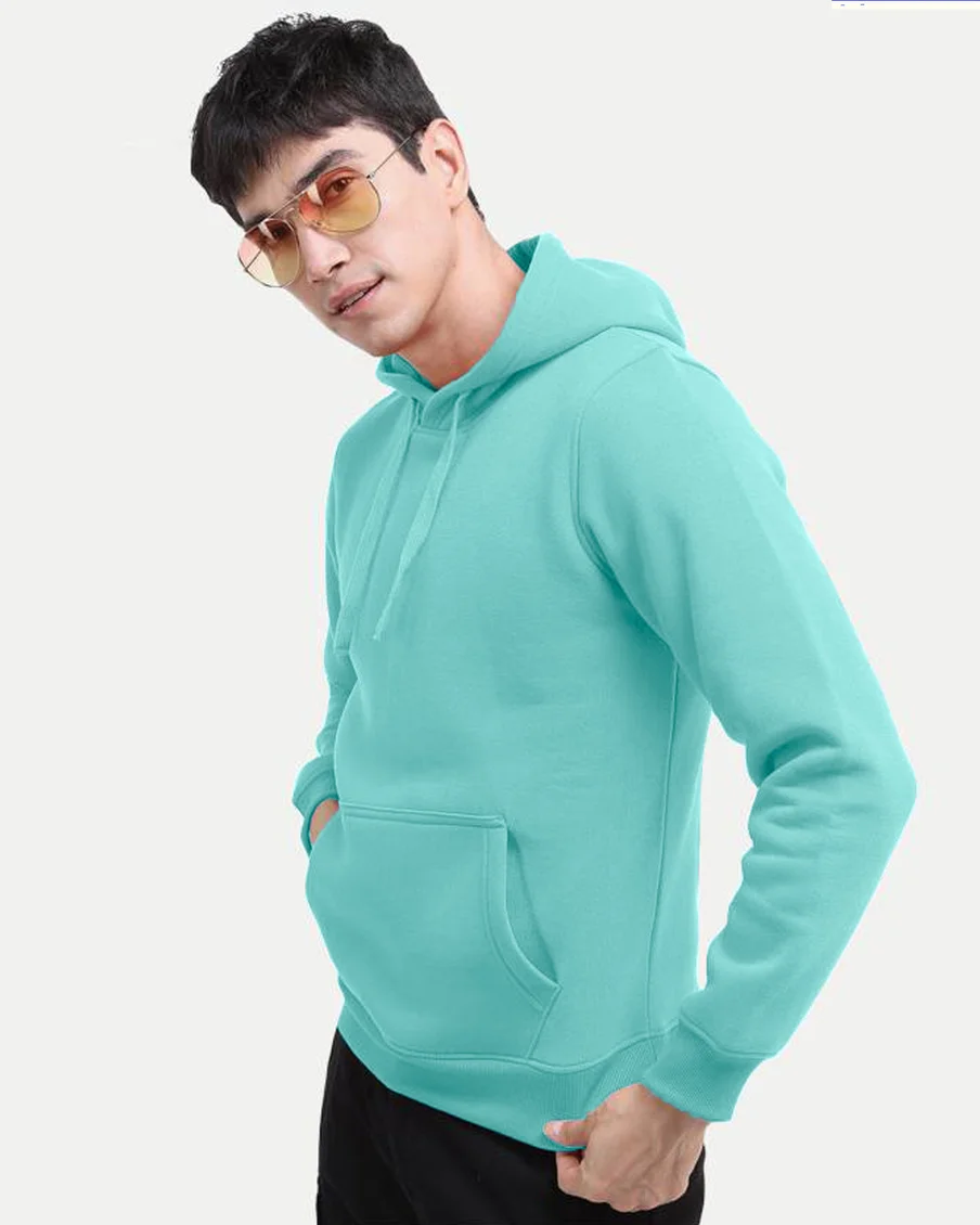 Image 2 of - blueturquoisemenshood2jpg