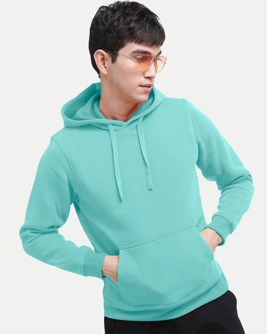 Image 3 of - blueturquoisemenshood3jpg