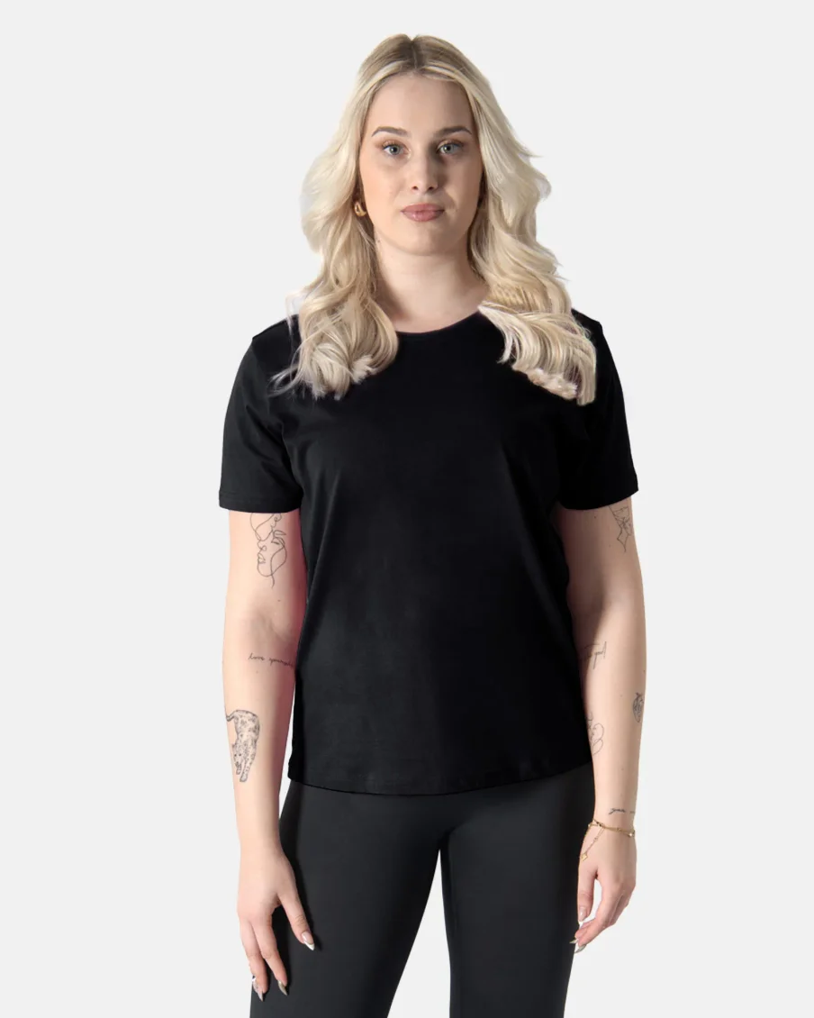 Image 1 of - boyfriend-ss-tee-black--grey-2jpg