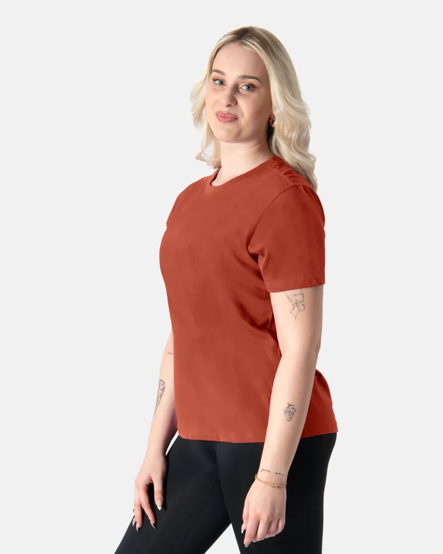 Image 2 of - boyfriend-ss-tee-navy--red-1jpg