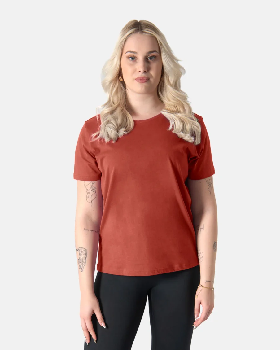 Image 4 of - boyfriend-ss-tee-navy--red-2jpg