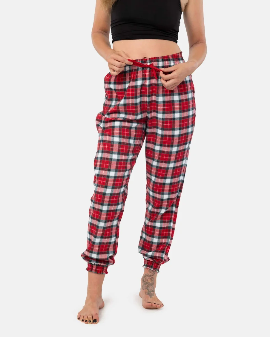 Image 1 of - ladies-flannel-bottom-6jpg