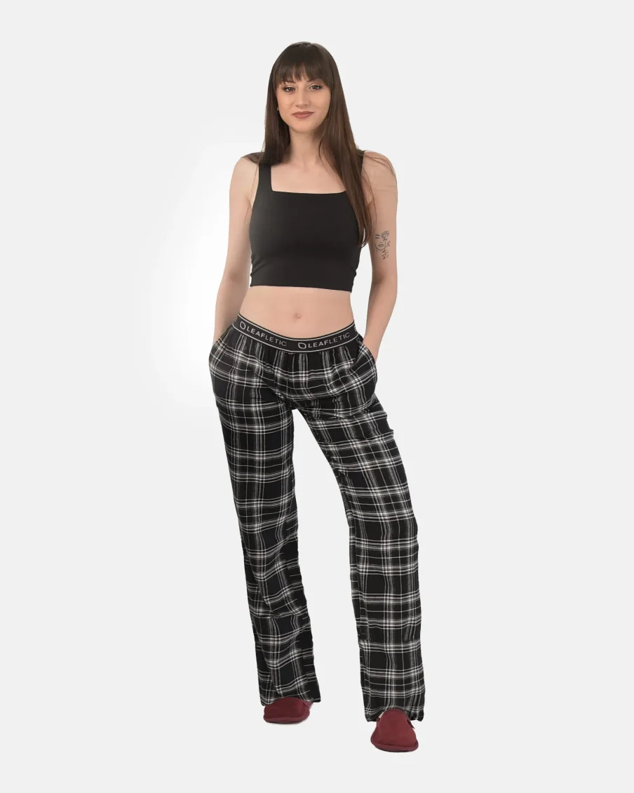 Image 1 of - ladies-flannel-pajama-combo-2-5jpg