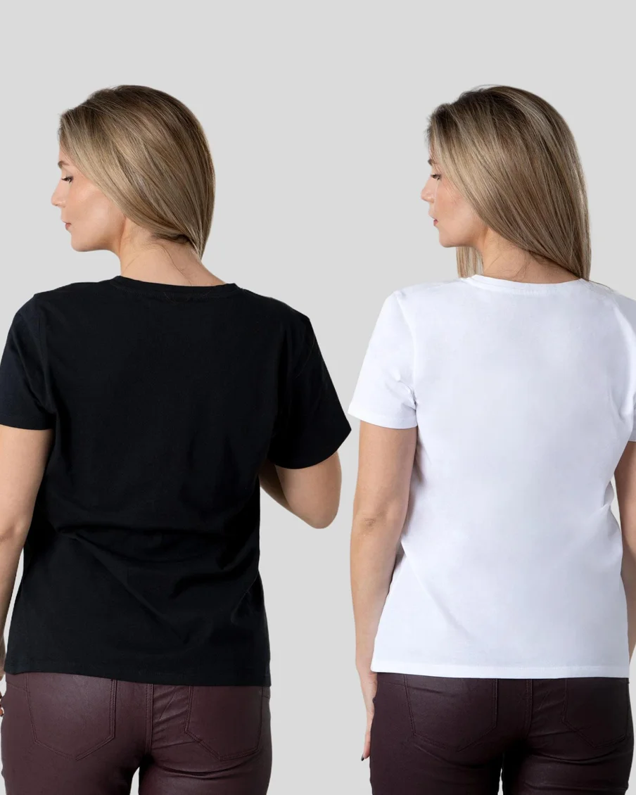 Image 5 of - ladiestshirtmpk2024081blackwhite5jpg