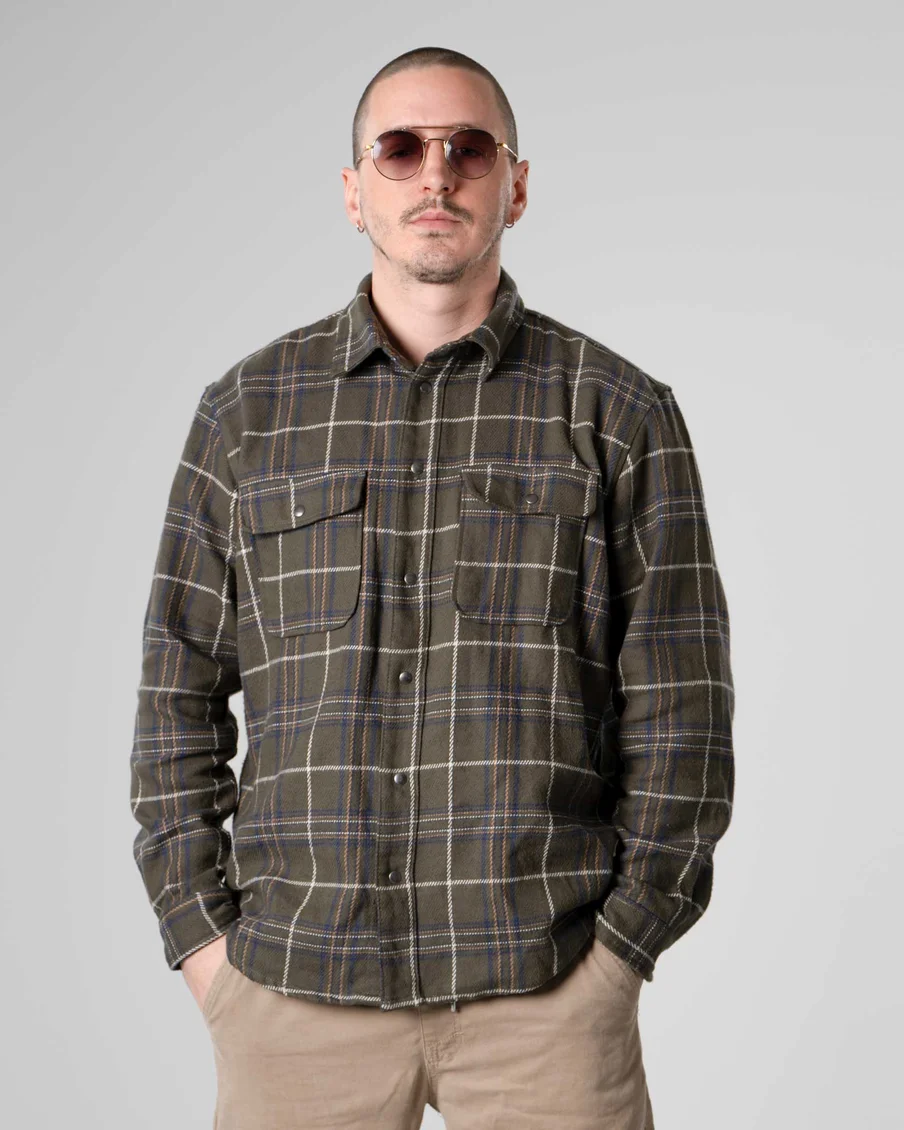 Image 1 of - mencottonflannelovershirt6jpg