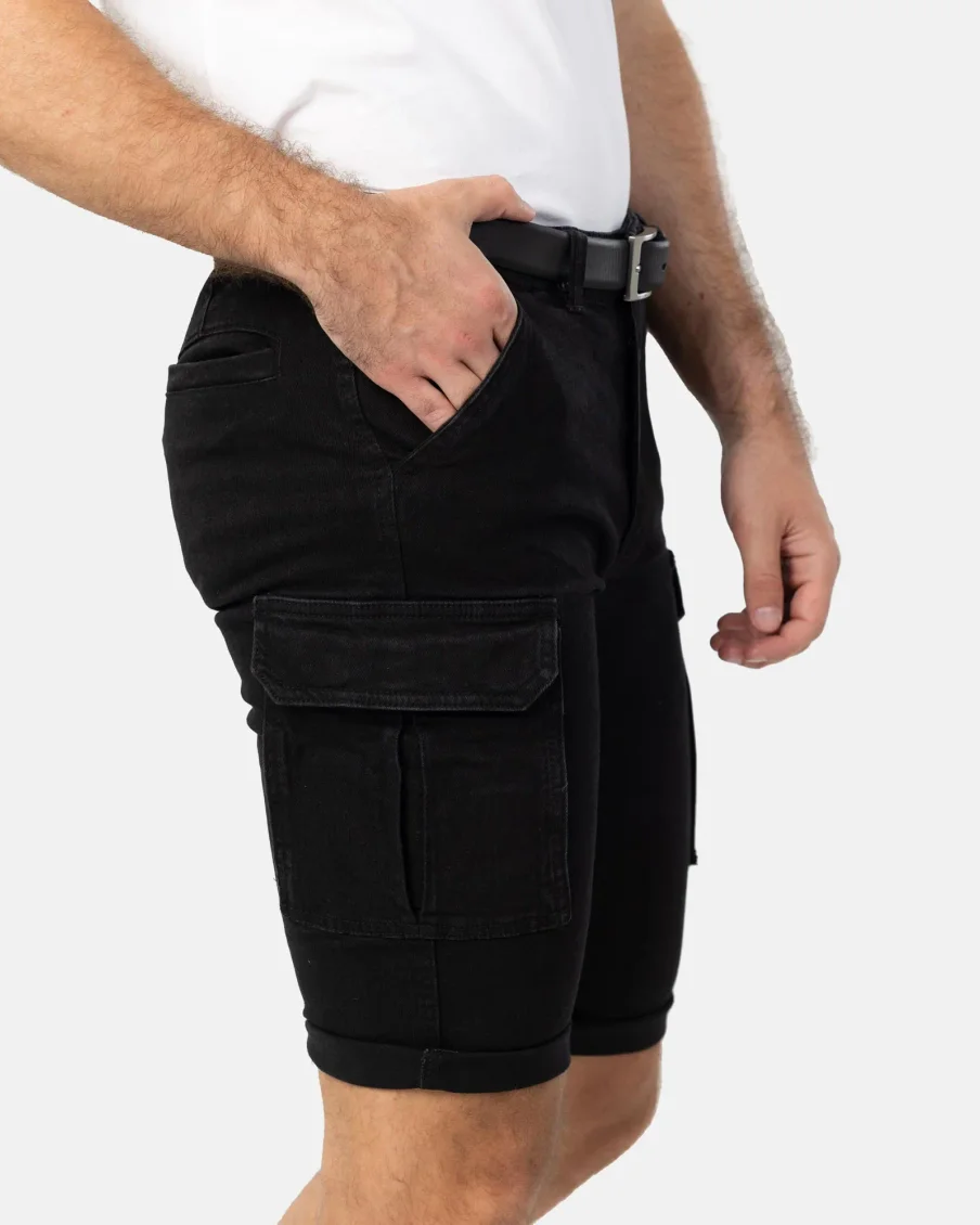 Image 7 of - mens-twill-cargo-shorts-7jpg