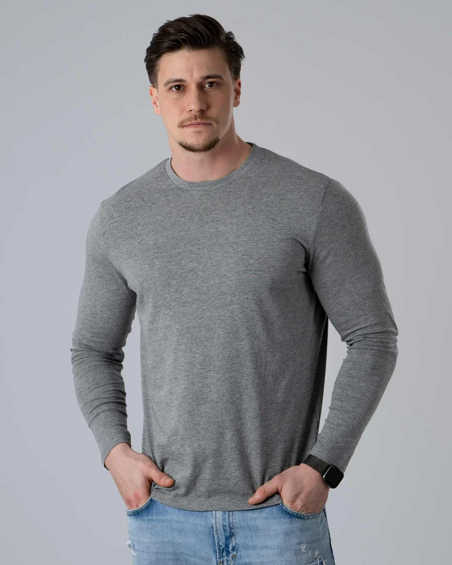 Image 9 of - mens3piecepacklongsleevetshirtsgray1jpg