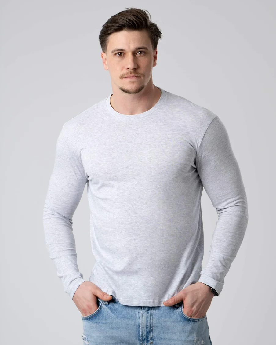 Image 7 of - mens3piecepacklongsleevetshirtsoffwhite1jpg