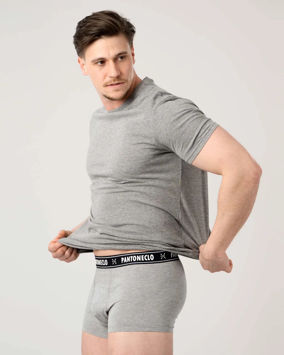 Image 5 of - mensboxer5pcspackdkgrey6jpg