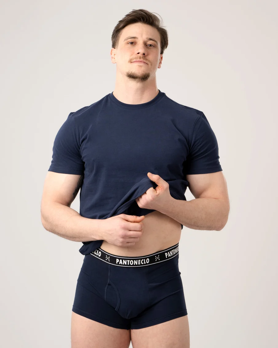 Image 6 of - mensboxer5pcspacknevy1jpg