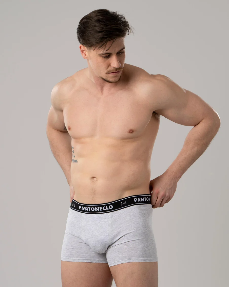 Image 3 of - mensboxer6pcspackltgrey1jpg