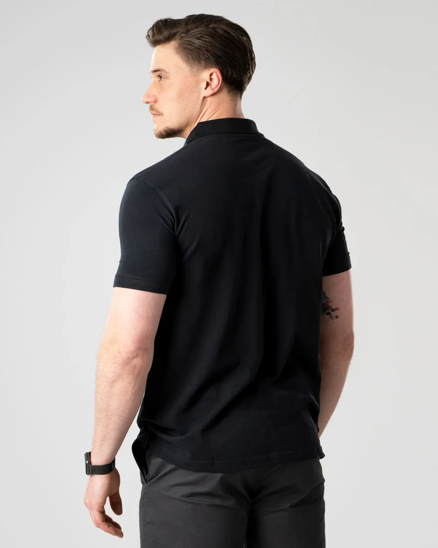 Image 5 of - menspoloshirtblack5jpg