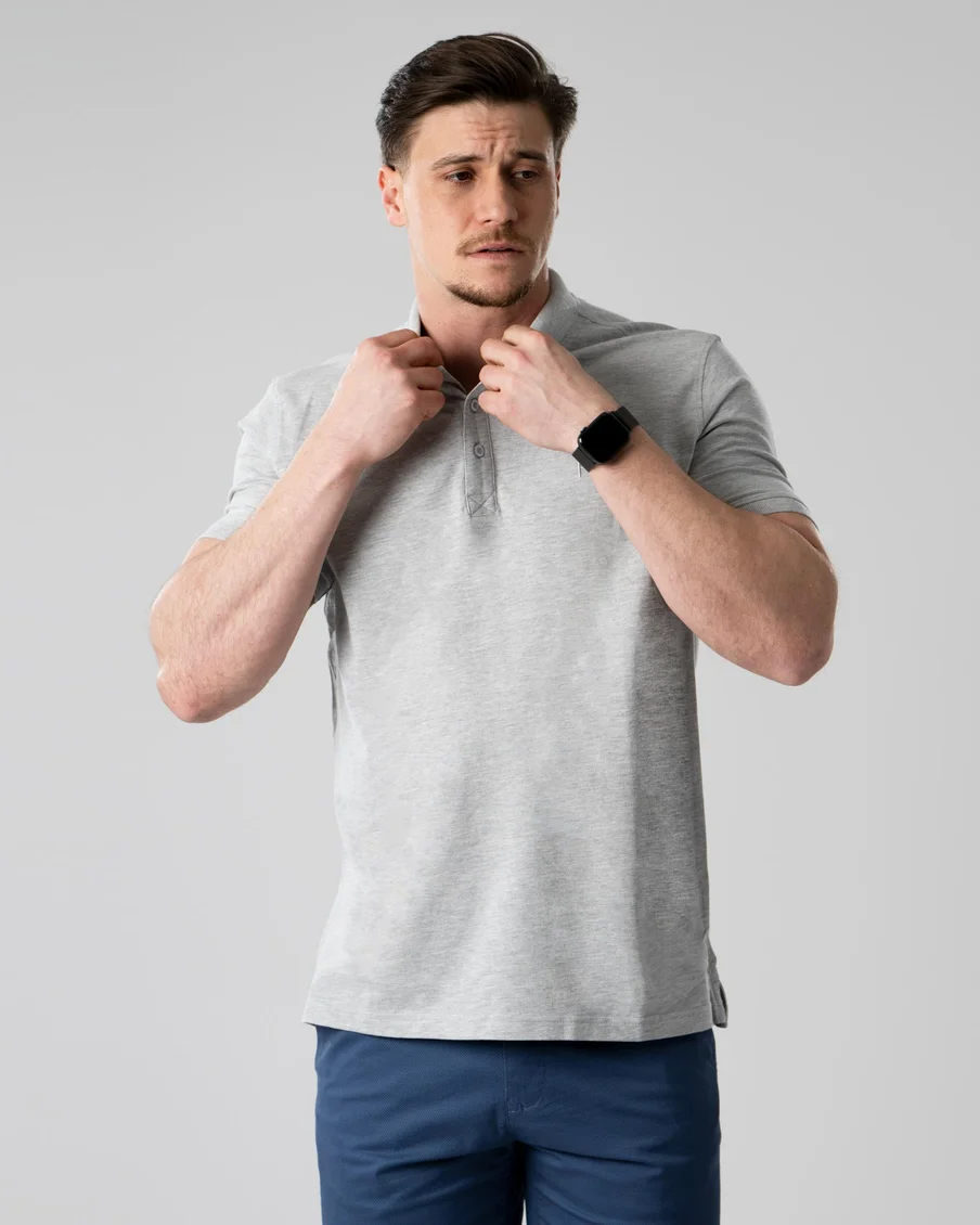 Image 7 of - menspoloshirtgrey4jpg