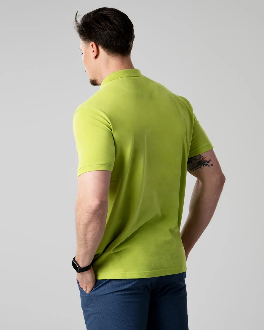 Image 5 of - menspoloshirtlime3jpg