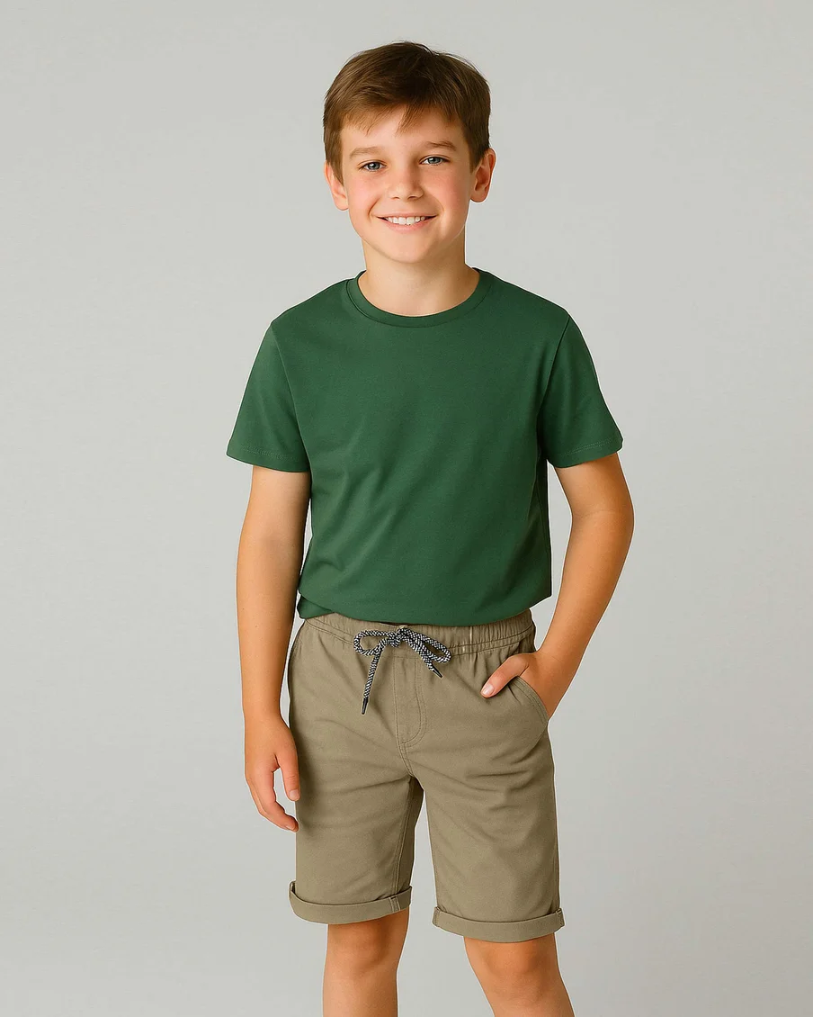 Image 1 of - boysshortsbeige1jpg