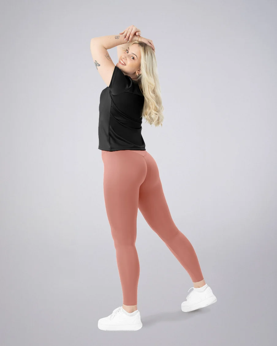 Image 2 of - ladiesleggingashrosesolid2jpg