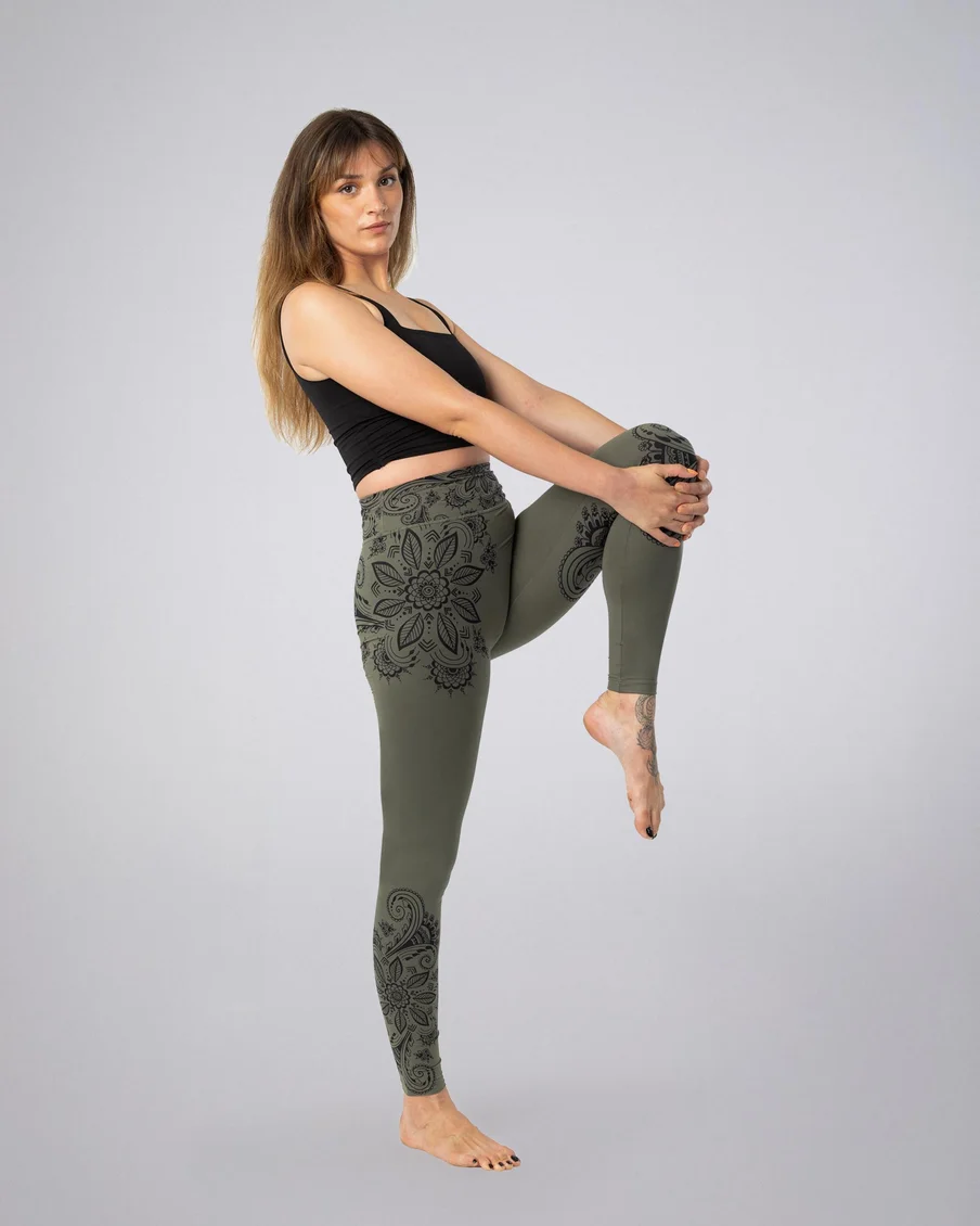 Image 5 of - ladiesleggingmulledbasilprinteddesign5jpg