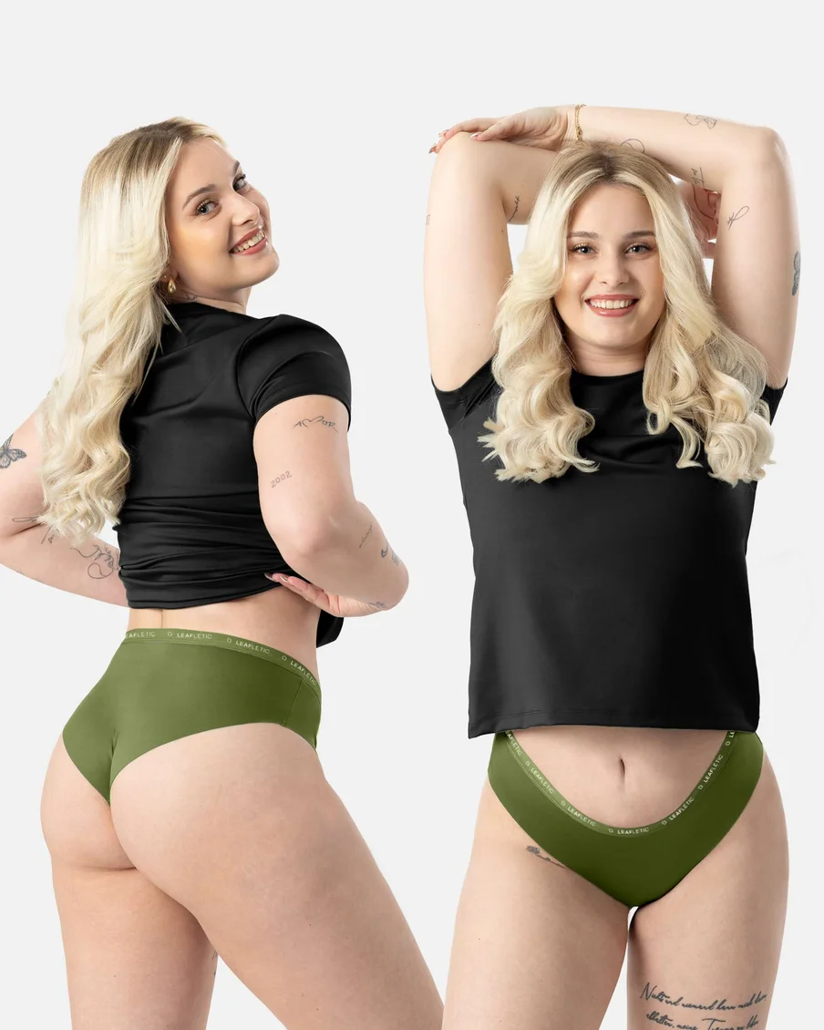 Image 6 of - ladiesmidrisebrazilianhipstersbriefcottonun3jpg