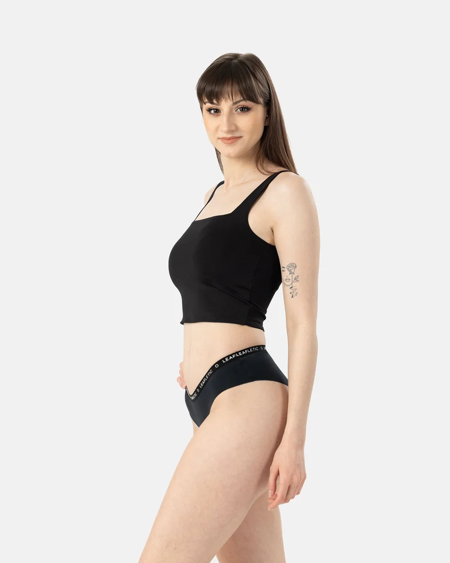 Image 3 of - ladiesmidrisehipstersbriefcottonun11jpg