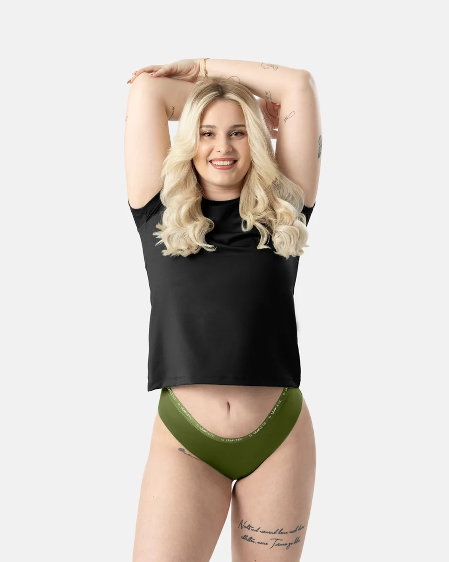 Image 4 of - ladiesmidrisehipstersbriefcottonun3jpg