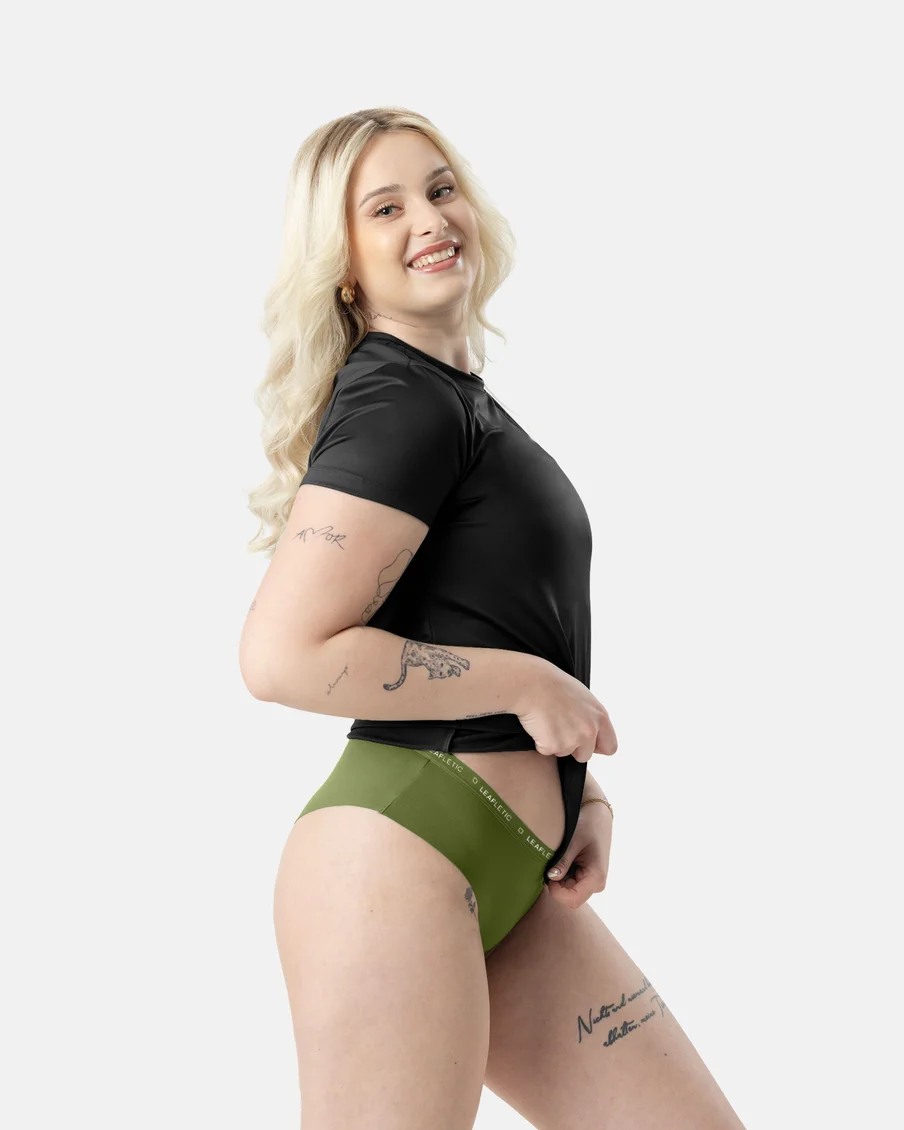 Image 5 of - ladiesmidrisehipstersbriefcottonun4jpg