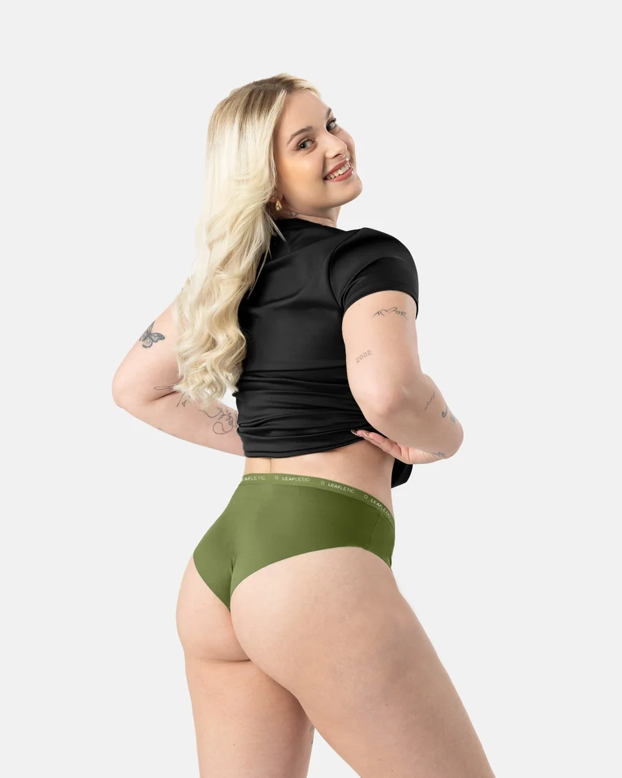 Image 6 of - ladiesmidrisehipstersbriefcottonun5jpg