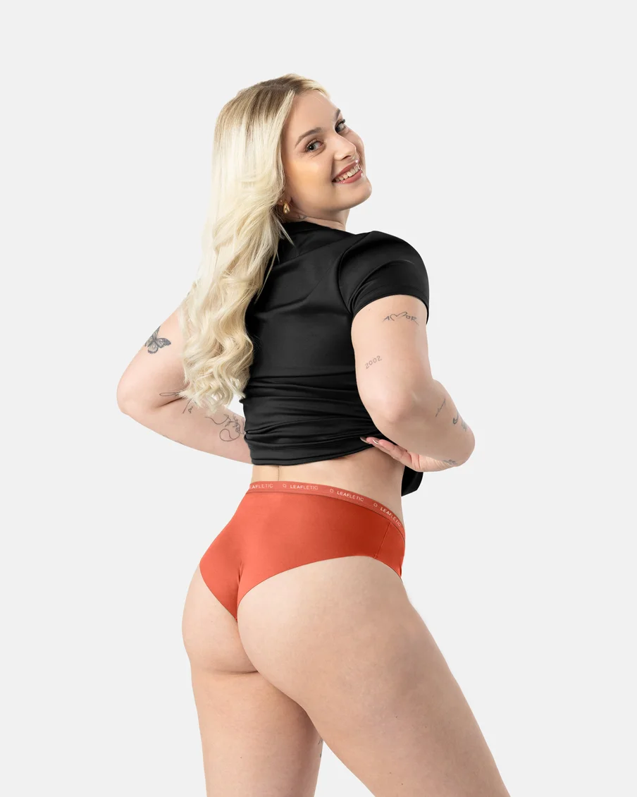 Image 9 of - ladiesmidrisehipstersbriefcottonun8jpg