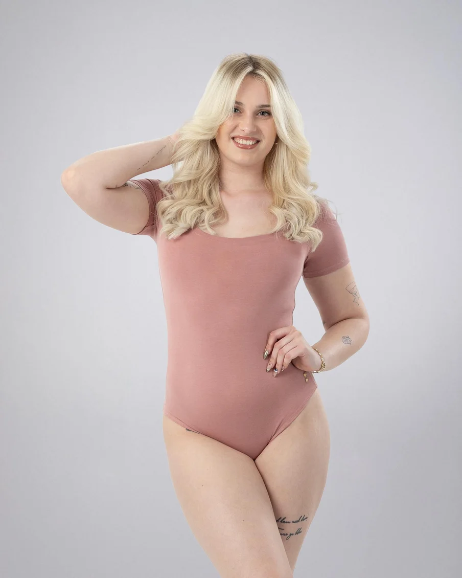 Image 2 of - ladiesssbodysuitashrose2jpg