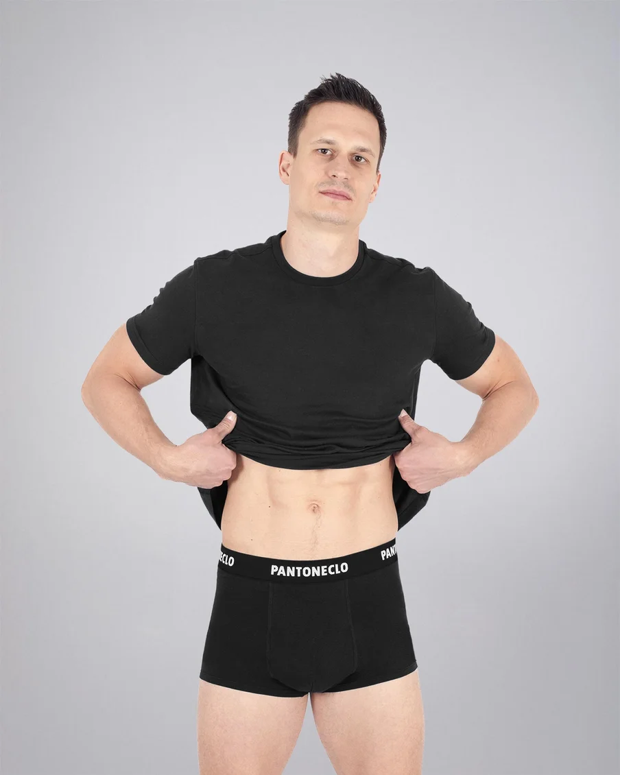 Image 3 of - mensboxerblack10pack3jpg