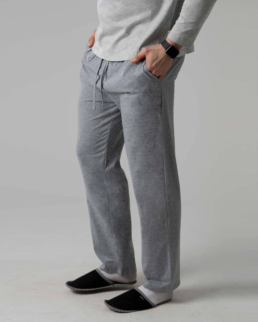 Image 5 of - menslongpjsetltgreydkgrey5jpg