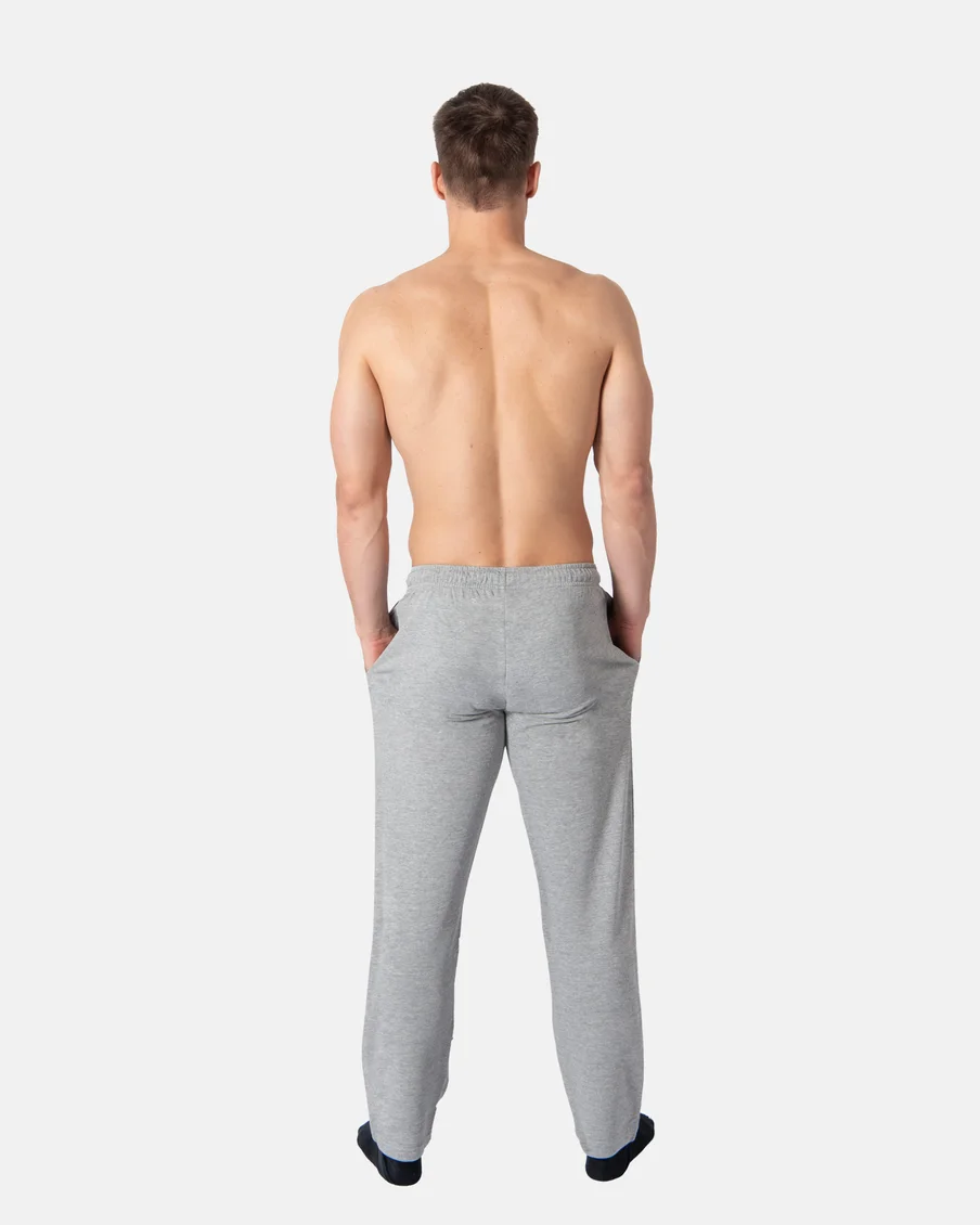 Image 4 of - mensloungewearpantblacklight-grey4jpg