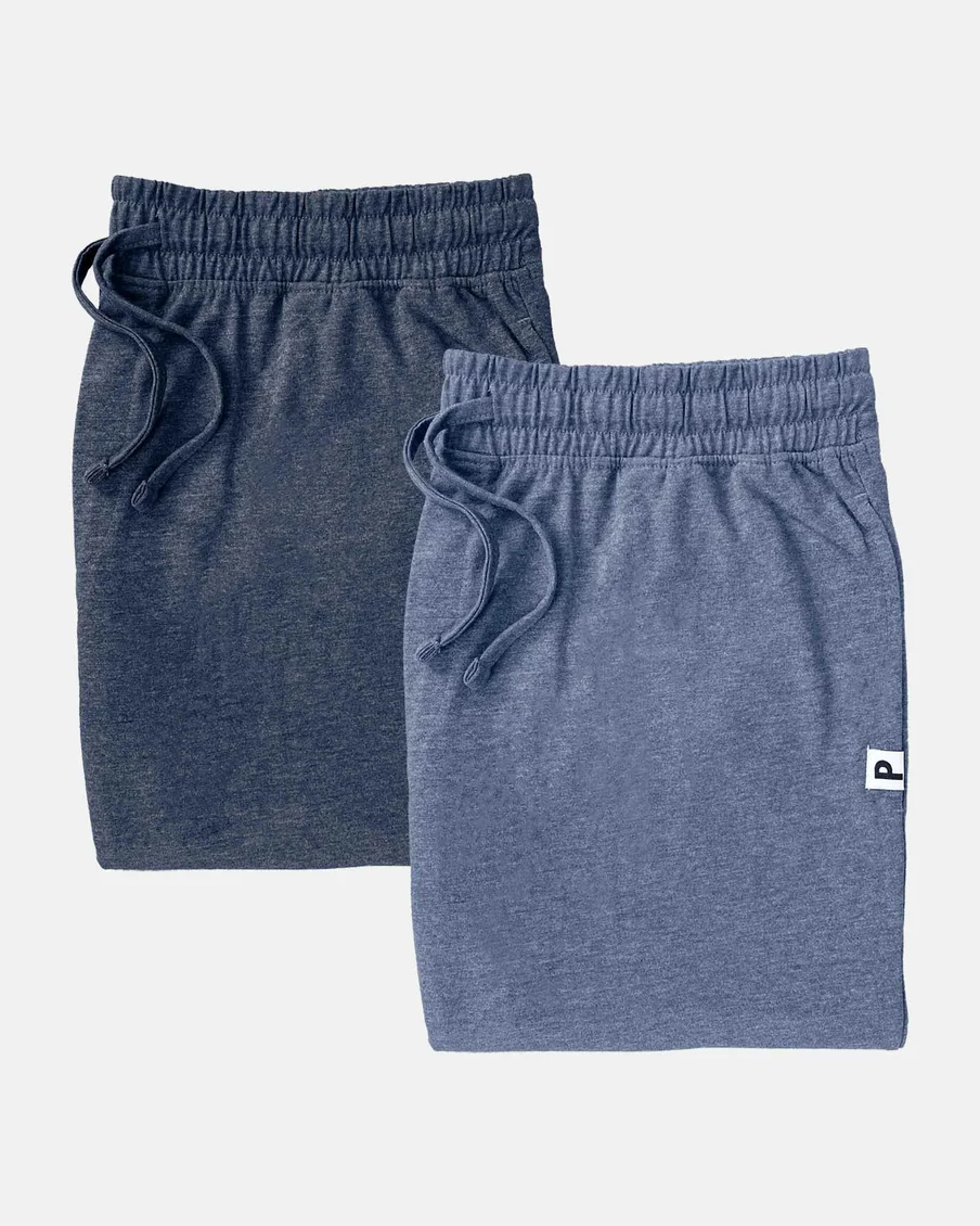 Image 9 of - mensnightwearpantnavyblue9jpg