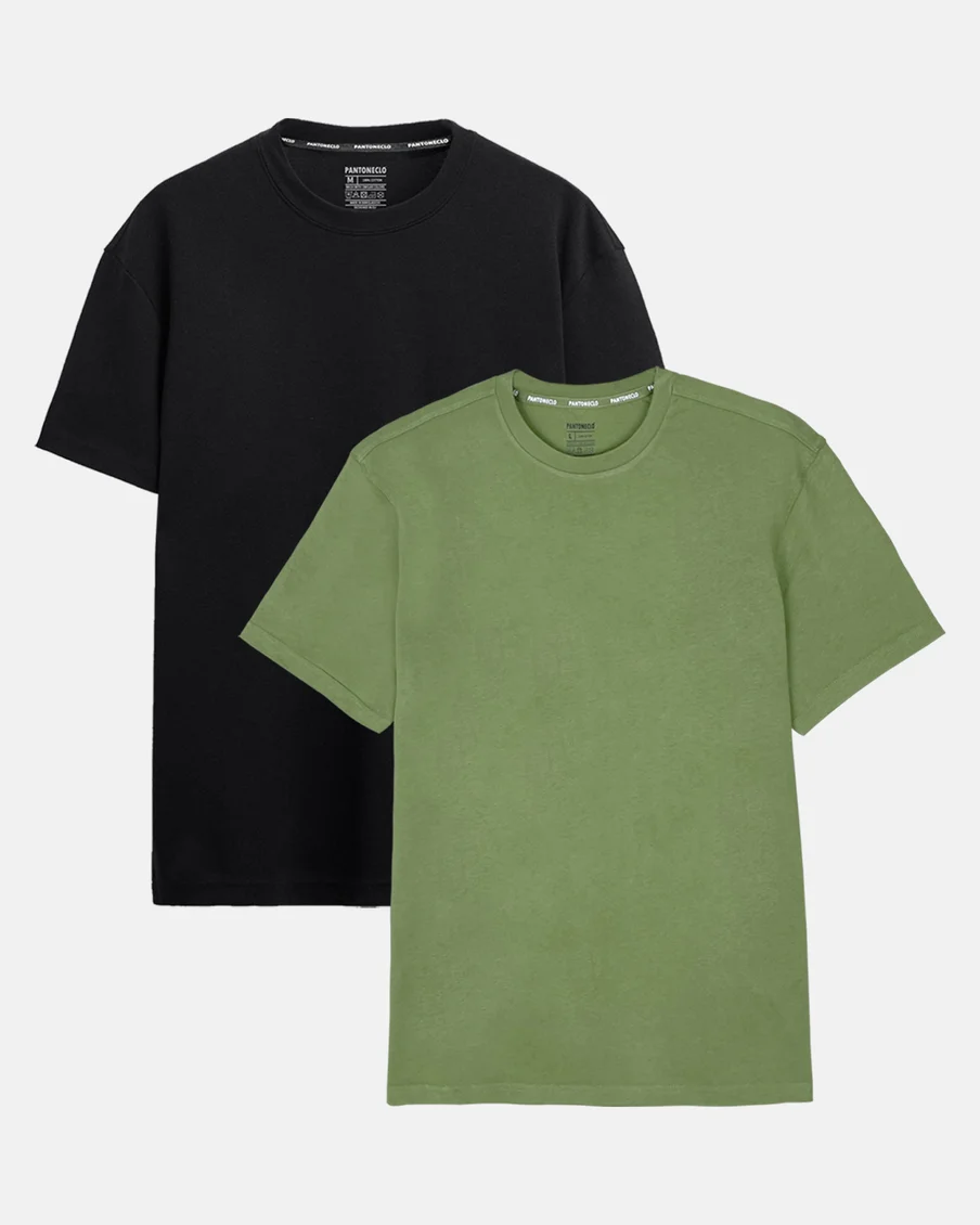 Image 2 of - mensssteeblackolive2p2jpg