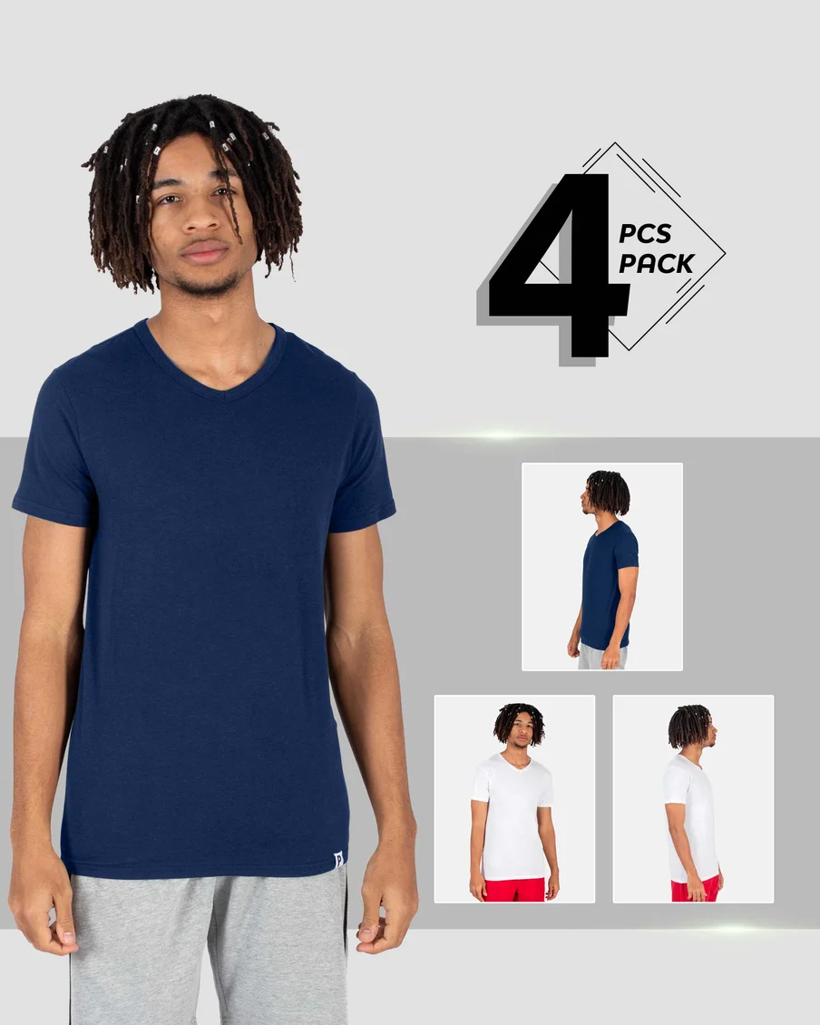Image 1 of - mensvneck4pc1jpg