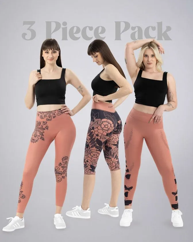 Ženske tajice - Pakiranje od 3