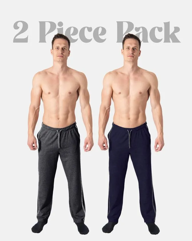 Pyjamahose für Herren - Nachtwäsche Packung mit 2 Stück